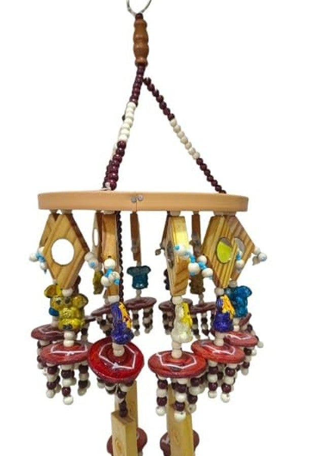 GO7 Wooden Decoration Jumer Handicraft - Unique Handcrafted Wooden Home Decor, Rustic Decorative Piece for Living Room, & Office - Image 4